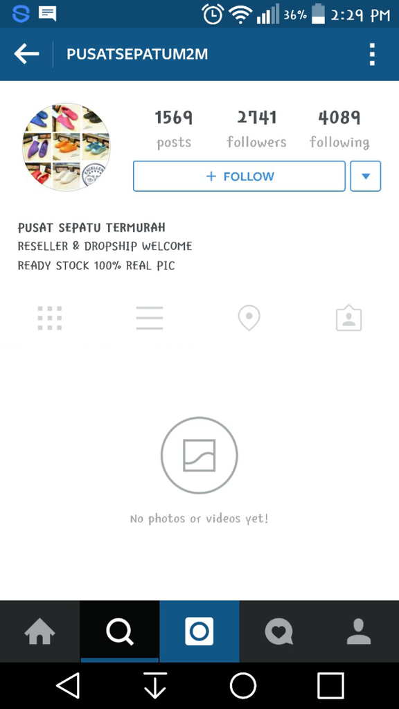 (ASK) Pusat sepatu m2m penipu?