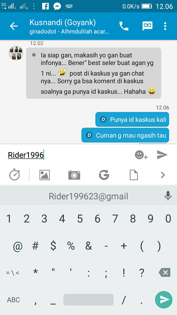 testimoni penjual id dan gems clash of clans rider1996