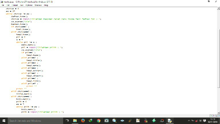 Yang pinter python tolong bantuin