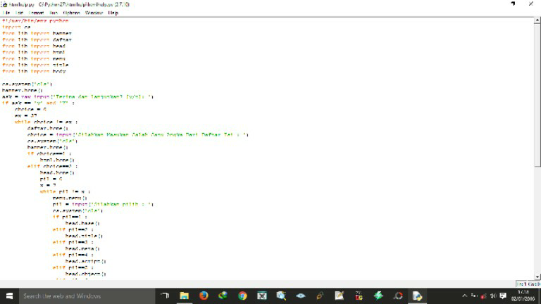 Yang pinter python tolong bantuin