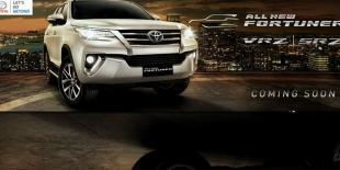 “All New” Fortuner Tayang di Situs Resmi Toyota