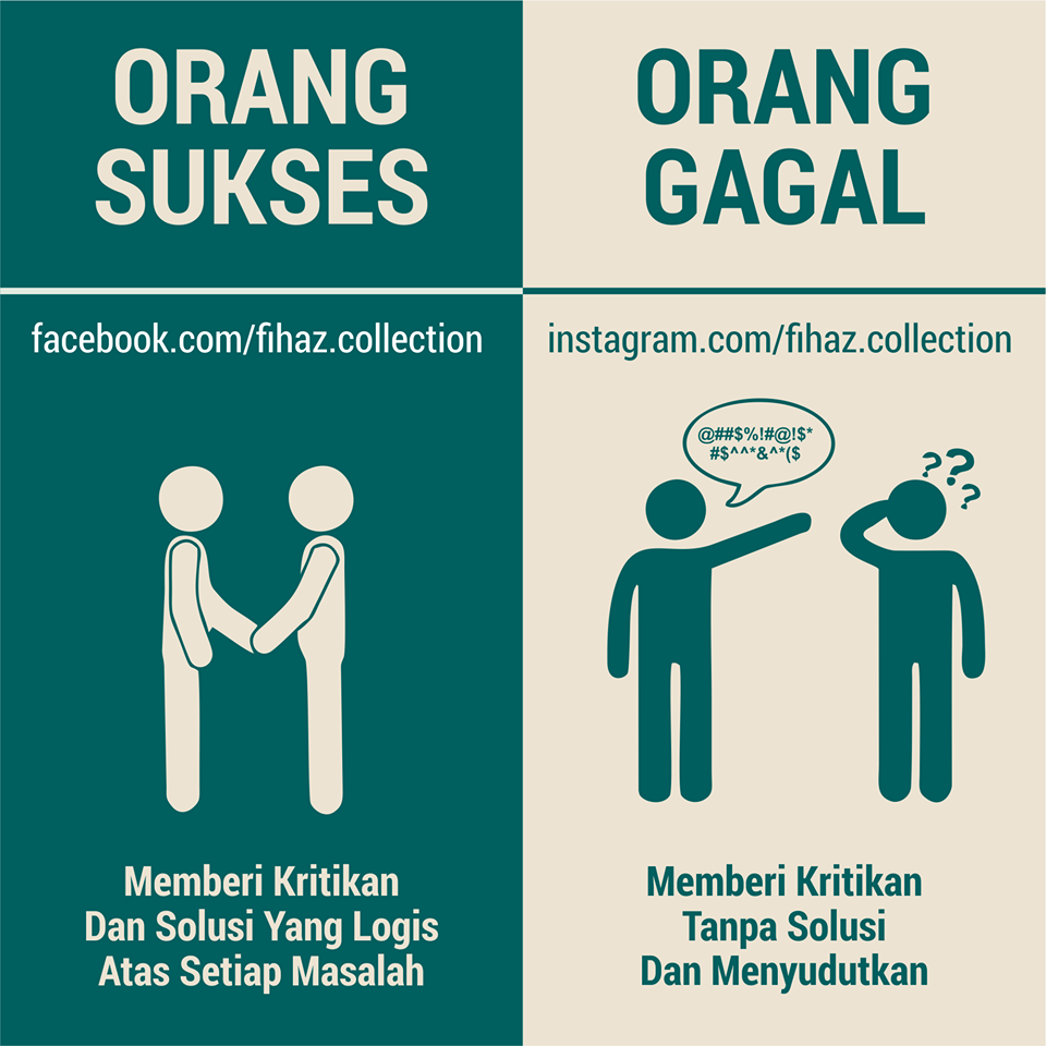 6 Perbedaan karakter Orang Sukses vs Orang Gagal, Agan yang Mana?
