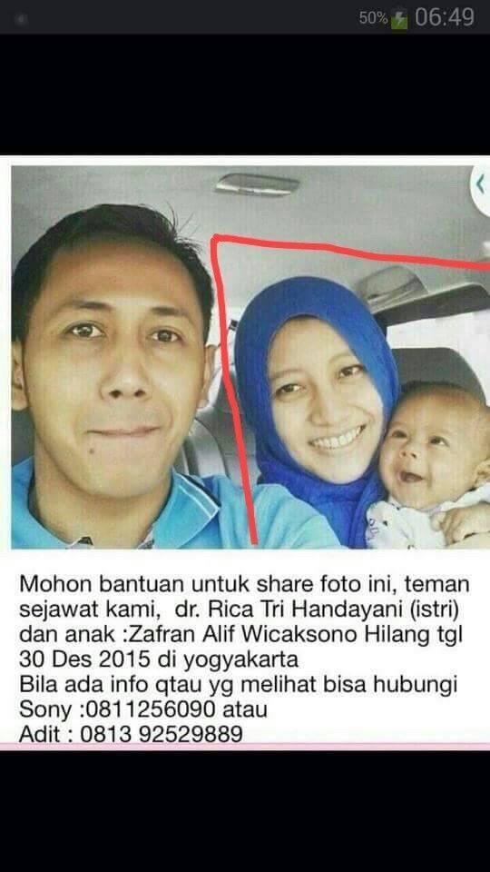 (info orang hilang) mohon bantuan kaskuser semua 