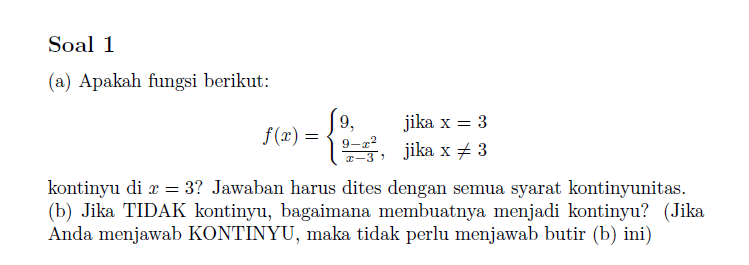 5 Soal Kalkulus Para Suhu Kalkulus Silahkan Merapat