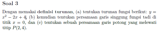 5 Soal Kalkulus Para Suhu Kalkulus Silahkan Merapat