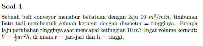 5 Soal Kalkulus Para Suhu Kalkulus Silahkan Merapat