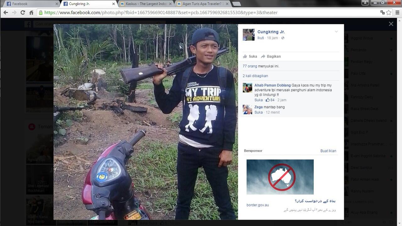Apa yang anda katakan tentang pembunuhan hewan yang 1 ini ?? 