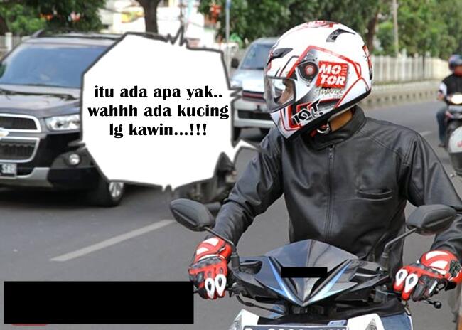 Tipe Orang Waktu Mengendarai Motor