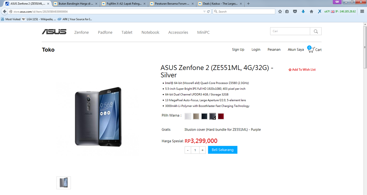 Zenfone 2 &#91;deluxe / ZE551ML&#93; super low price range &amp; plus minus of seller forum