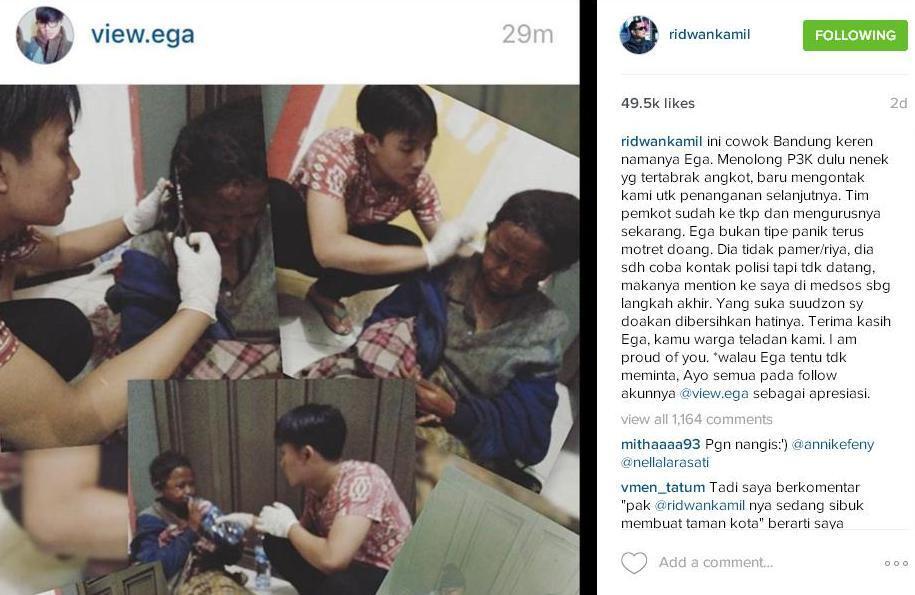 Gara-gara Ridwan Kamil, Cowok Asal Bandung Ini Jadi Tenar #Respect