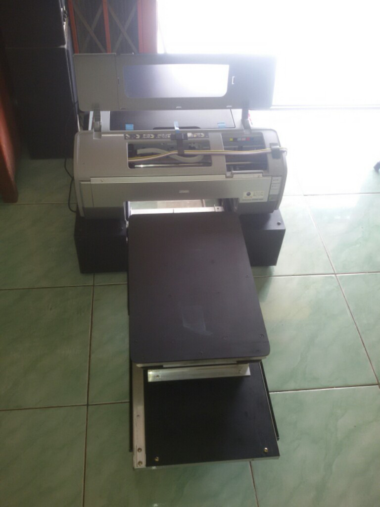 Printer DTG A3+ Har Jet Lagi ada discound ahir tahun.