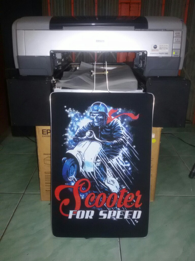 Printer DTG A3+ Har Jet Lagi ada discound ahir tahun.