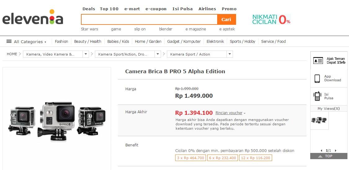 Brica B-PRO5 Alpha Edition: Kamera Ini Bikin Hidup Agan Lebih Berwarna