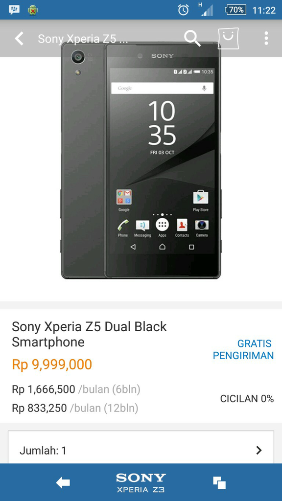 Sony Xperia Z5 dual, OMg wajib upgrade