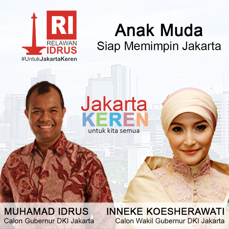Satu lagi duet heboh artis Ineke Koesherawati dengan pasangannya Idrus