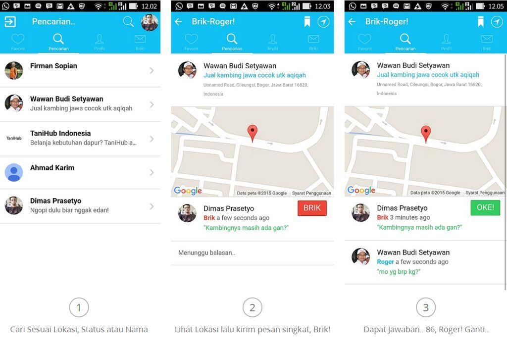 BrikRoger! &#91;CARA BARU KIRIM PESAN TANPA NO HP&#93;