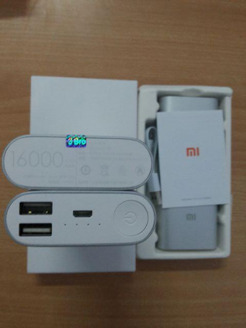 DISTRIBUTOR XIAOMI POWERBANK ORIGINAL 100% 5.000 MAH & POWER BANK 16.000 MAH GARANSI