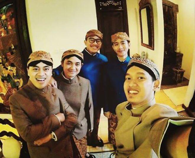 FOTO: 7 Bulanan Sederhana Menantu Jokowi, Gibran Akhirnya Senyum!