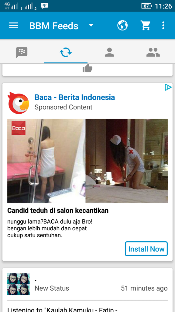 Ane udah gerah banget sama nih iklan gan :mad