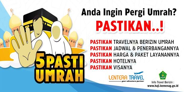 TIPS MEMILIH TRAVEL UMRAH (5 PASTI UMRAH)