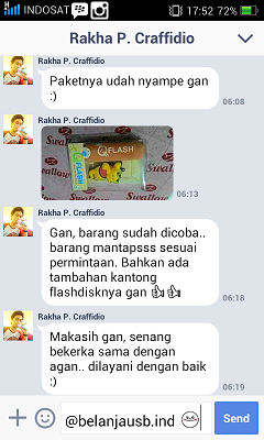 ++++++ Testimonial BelanjaUSB :D ++++++ 