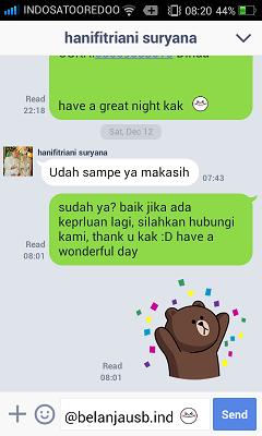++++++ Testimonial BelanjaUSB :D ++++++ 