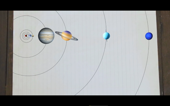 To Scale: The Solar System