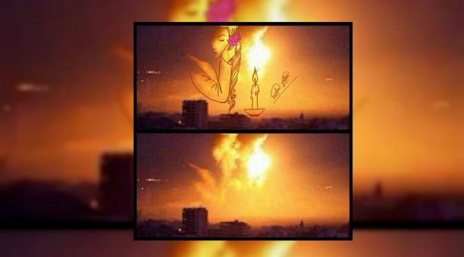 Fotgo: Seniman Yaman Ubah Foto Perang jadi Gambar Penuh Damai dan Cinta