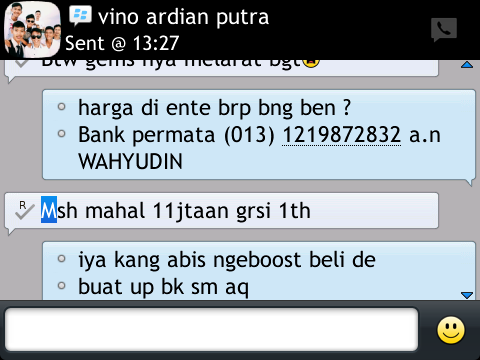 VINO ARDIAN DAN DEDEN RUKMANA | PERMATA BANK 1224263909