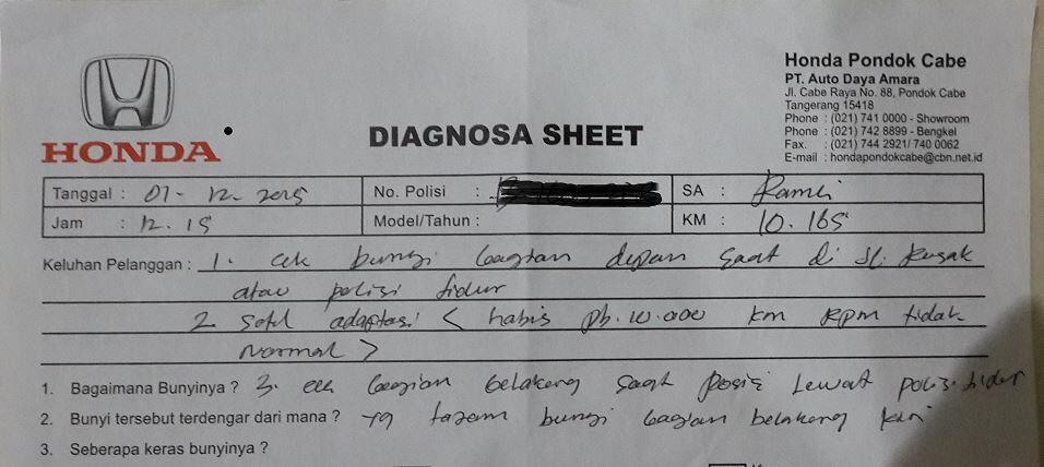 &#91;CASE CLOSED&#93;Tanggapan dan Pengalaman Saya dengan Honda HRV 1.8 Prestige - Part Two