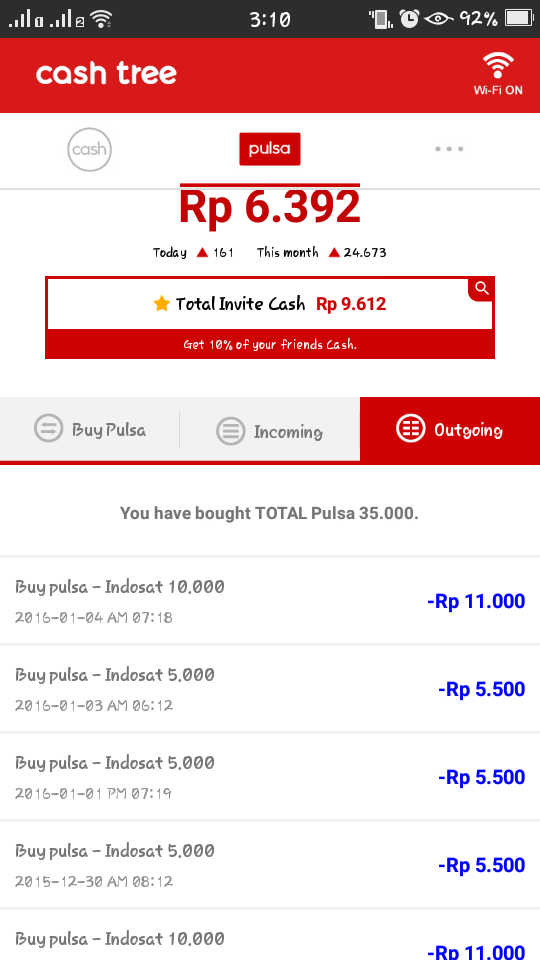 Cara mendapatkan pulsa gratisan gan