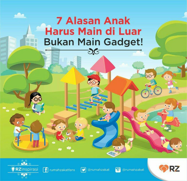 Alasan Anak Harus Main di Luar &quot;Bukan Main Gadget!&quot;