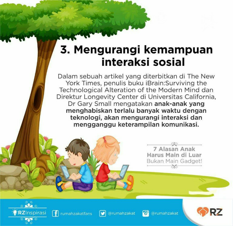 Alasan Anak Harus Main di Luar &quot;Bukan Main Gadget!&quot;