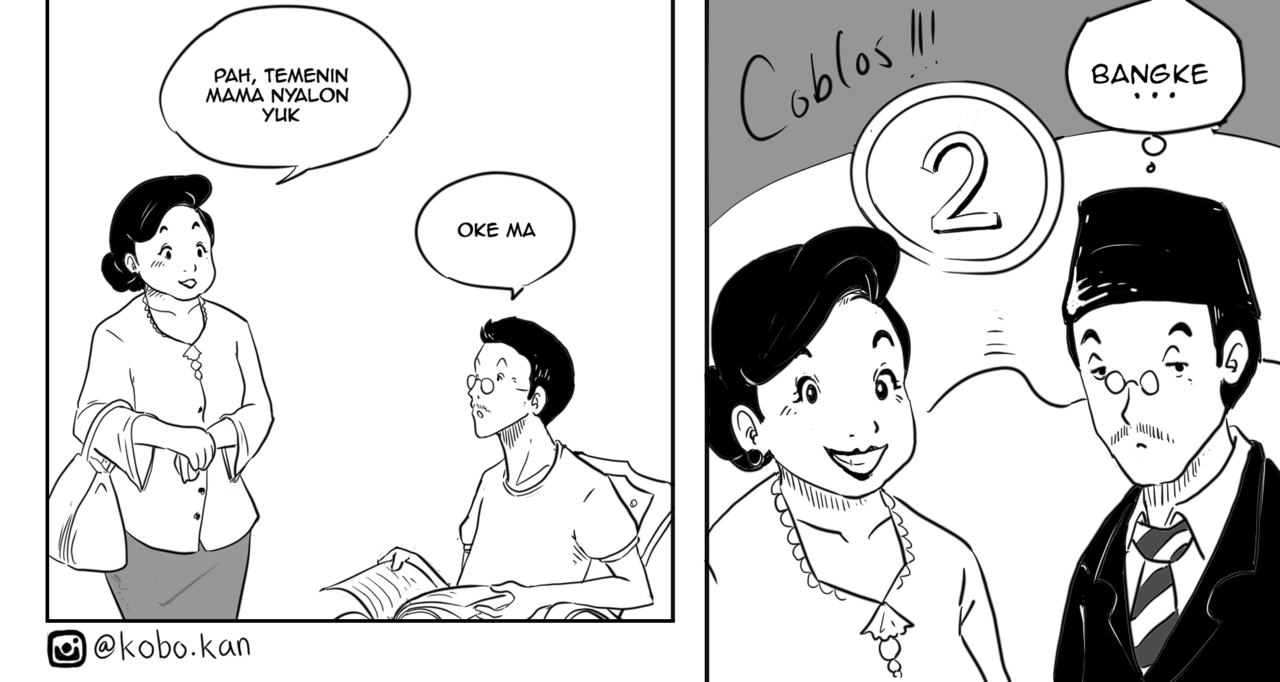 Kobokan, komik random yang dijamin bisa bikin agan senyum-senyum sendiri!