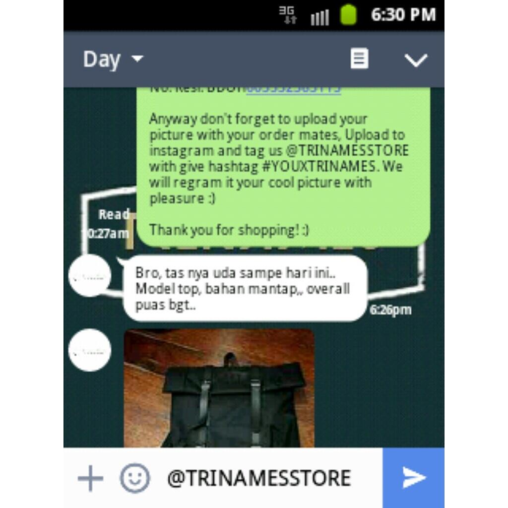 FOR YOUR REFERENCE! TESTIMONIALS TRINAMES STORE PART II