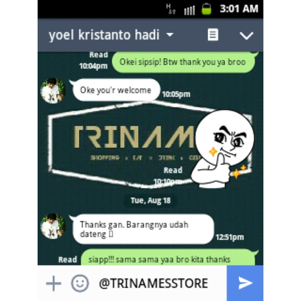 FOR YOUR REFERENCE! TESTIMONIALS TRINAMES STORE PART II