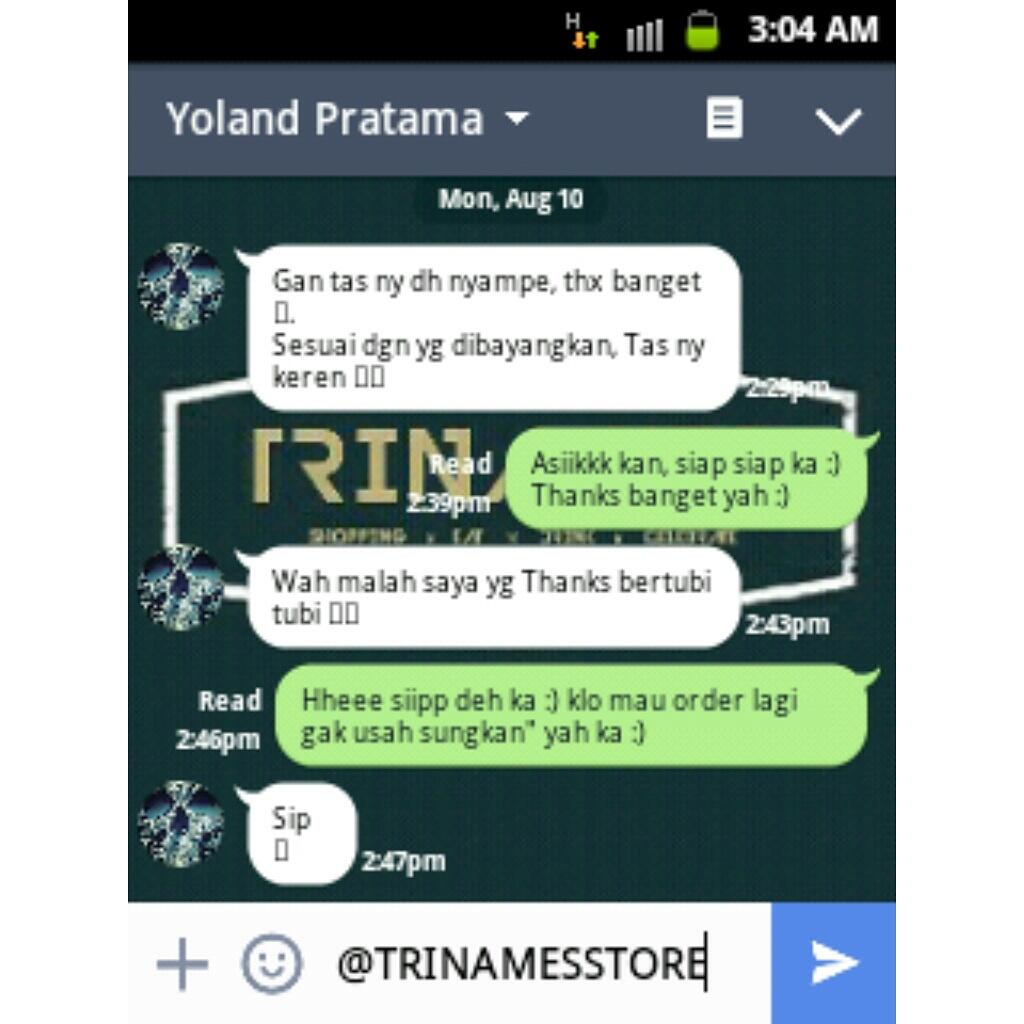 FOR YOUR REFERENCE! TESTIMONIALS TRINAMES STORE PART II