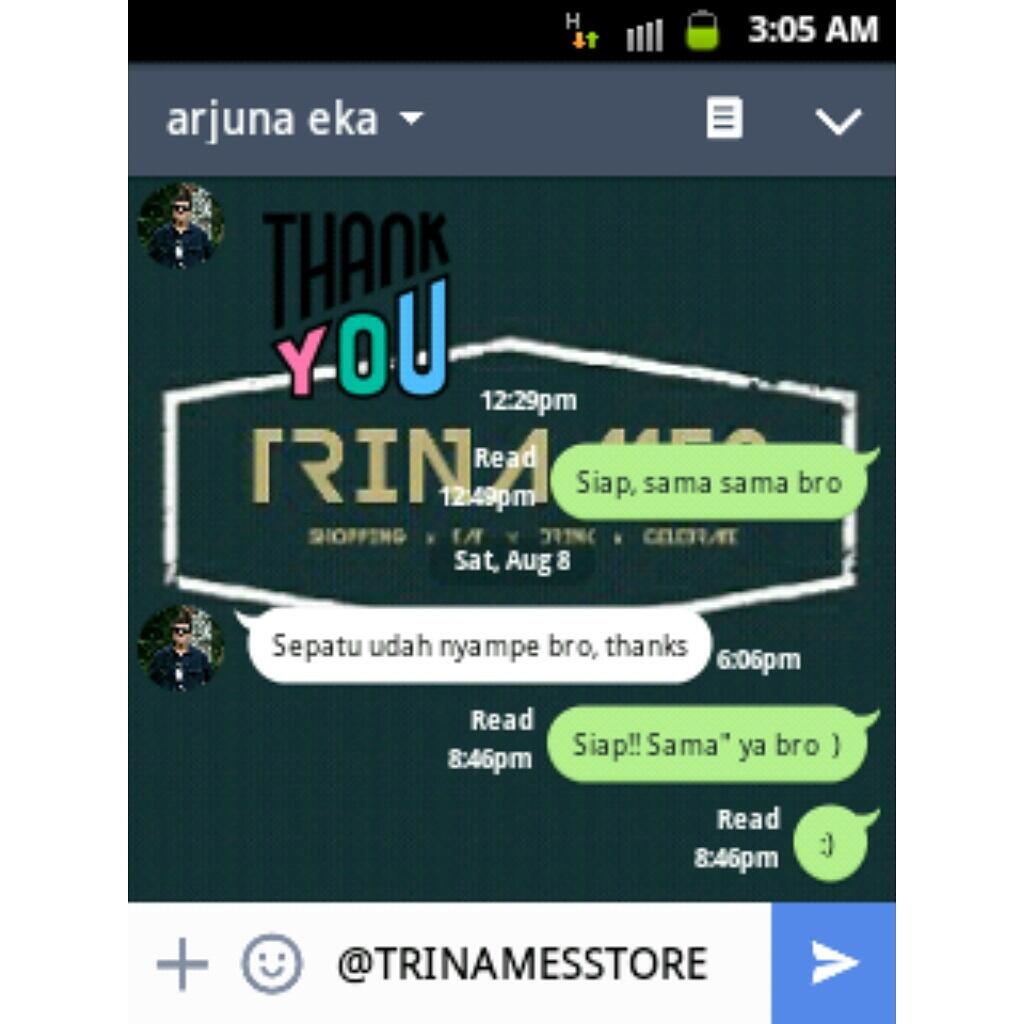 FOR YOUR REFERENCE! TESTIMONIALS TRINAMES STORE PART II