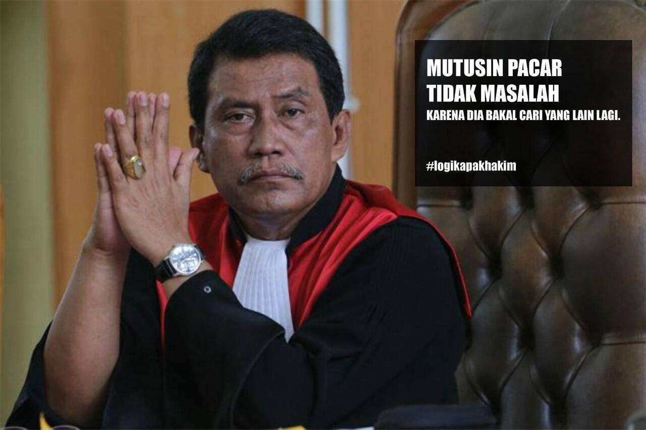 Kumpulan Meme Pak Hakim ILMU KELIRUMOLOGI