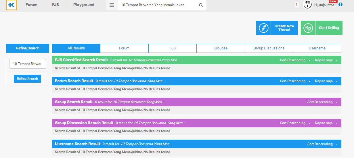 10 Tempat Berwarna Yang Menakjubkan