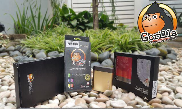 DISTRIBUTOR POWERBANK GORILLA ORIGINAL 10400 MAH, GORILLA BANK GARANSI SEUMUR HIDUP