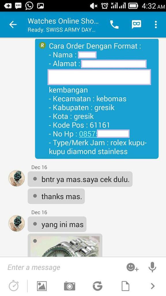 info penipuan watches online shop.. 