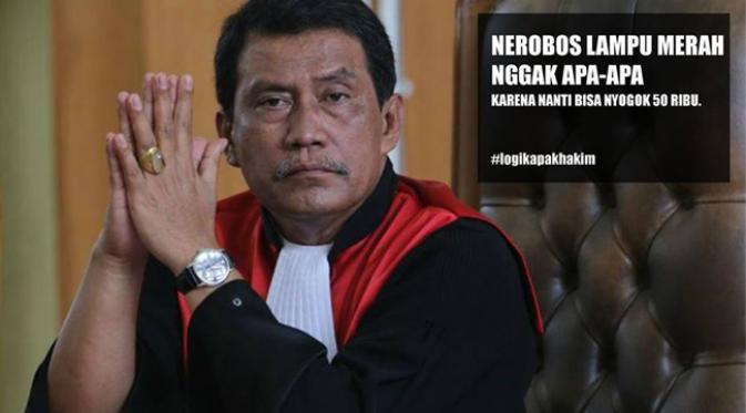 Kumpulan Meme #LogikaPakHakim Jadi Guyonan Netizen