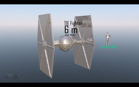 &#91;EXTREME&#93; Perbandingan Ukuran STARSHIP Fiksi Ilmiah