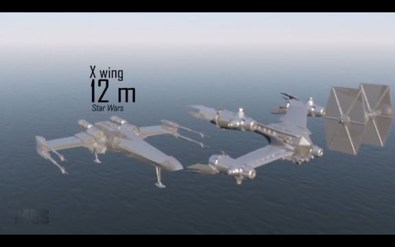 &#91;EXTREME&#93; Perbandingan Ukuran STARSHIP Fiksi Ilmiah