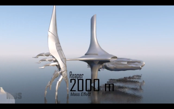 &#91;EXTREME&#93; Perbandingan Ukuran STARSHIP Fiksi Ilmiah