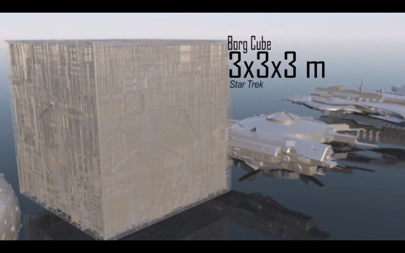 &#91;EXTREME&#93; Perbandingan Ukuran STARSHIP Fiksi Ilmiah