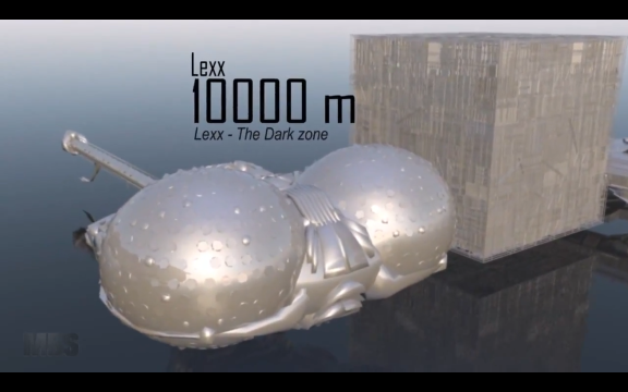 &#91;EXTREME&#93; Perbandingan Ukuran STARSHIP Fiksi Ilmiah