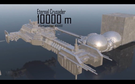 &#91;EXTREME&#93; Perbandingan Ukuran STARSHIP Fiksi Ilmiah