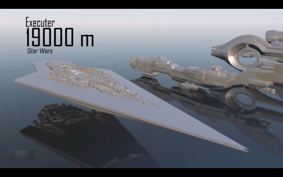 &#91;EXTREME&#93; Perbandingan Ukuran STARSHIP Fiksi Ilmiah